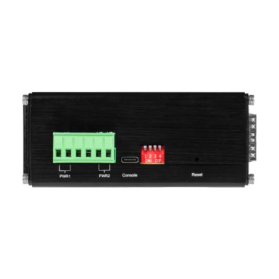 PoE-комутатор 14-портовий керований L2+ E-LINK ETH-IMC2408MP гігабітний з 8 портами PoE, 240W