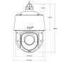 IP PTZ-видеокамера 8Mp TVT TD-8483IS3N(PE/25M/AR15) 4.8-120mm 25x