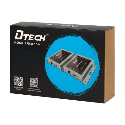 Подовжувач відеосигналу HDMI 150m IP-150 Dtech DT-7043R (QCW) Receiver