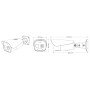 Тепловізійна IP-відеокамера TVT TD-5463E1-VT2(19/PE) Thermal 640*512 19mm Optical 5Mp 8mm