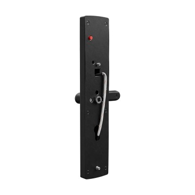 Замок біометричний автономний Trinix TRL-5404BTF Black L/R з Bluetooth, зчитувачем відбитків пальців і карт Mifare