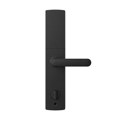 Замок біометричний автономний Trinix TRL-5404BTF Black L/R з Bluetooth, зчитувачем відбитків пальців і карт Mifare