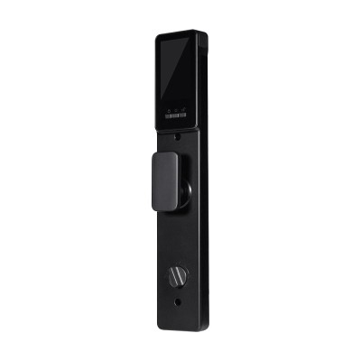 Замок біометричний автономний Trinix TRL-8803BTV Black L/R з Bluetooth та Wi-Fi, розпізнаванням облич, долоней, зчитувачем відбитків пальців і карт Mifare
