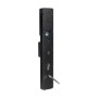 Замок біометричний автономний Trinix TRL-8803BTV Black L/R з Bluetooth та Wi-Fi, розпізнаванням облич, долоней, зчитувачем відбитків пальців і карт Mifare
