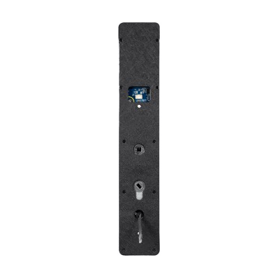 Замок біометричний автономний Trinix TRL-8803BTV Black L/R з Bluetooth та Wi-Fi, розпізнаванням облич, долоней, зчитувачем відбитків пальців і карт Mifare