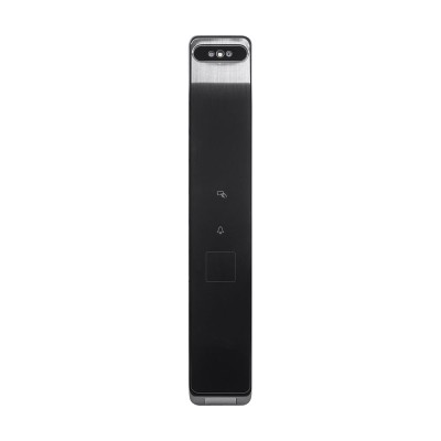 Замок біометричний автономний Trinix TRL-8804BTV Black L/R з Bluetooth та Wi-Fi, розпізнаванням облич, долоней, зчитувачем відбитків пальців і карт Mifare