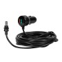 Кабель живлення для Starlink Mini E-NET автомобільний прикурювач/DC з USB Type-C та LED 5м