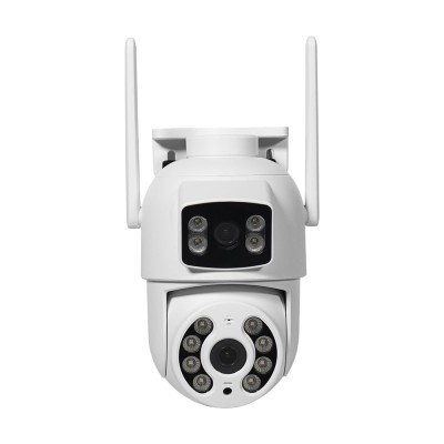 IP PTZ-відеокамера з WiFi 3Mp+3Mp Light Vision VLC-9130WI/2C (Tuya) 3.6mm+3.6mm, ІЧ+LED-підсвічування, з мікрофоном