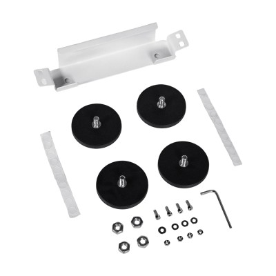 Кронштейн на магнітах E-NET SMM-02 White на дах автомобіля для Starlink Mini