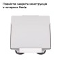 Кронштейн на магнітах E-NET SMM-02 White на дах автомобіля для Starlink Mini