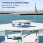 Кронштейн на магнітах E-NET SMM-02 White на дах автомобіля для Starlink Mini