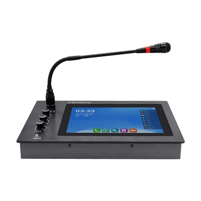 Микрофон SIP-IP пейджинговый Tonmind SIP-M20 со встроенным динамиком