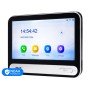 Комплект IP-відеодомофона з WiFi TVT TE-KT6101-001 Black: відеодомофон 7" TD-E2137-PE/TP/WF, відеопанель 2Mp TD-E3110-IC/PE/WF, кутовий кронштейн, монтажна коробка з козирком