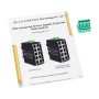PoE-комутатор 10-портовий E-LINK LNK-IMC010GPB з 8 портами PoE