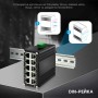 PoE-комутатор 10-портовий E-LINK LNK-IMC010GPB з 8 портами PoE