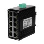 PoE-комутатор 10-портовий E-LINK LNK-IMC010GPB з 8 портами PoE