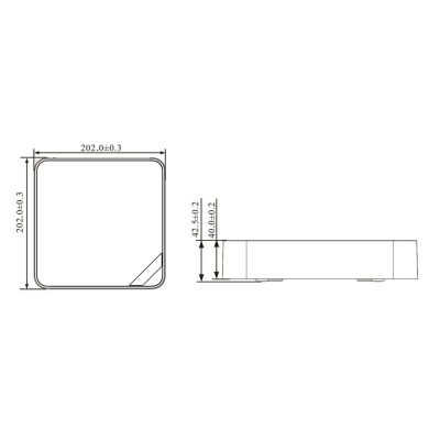 IP-відеореєстратор 4-канальний 8Mp TVT TD-3004H1-A1L (40-64)