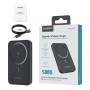 Повербанк 5000mAh Choetech B709 Black PD3.0 беспроводная магнитная зарядка