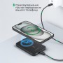 Повербанк 5000mAh Choetech B709 Black PD3.0 беспроводная магнитная зарядка