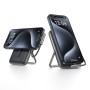 Повербанк 10000mAh Choetech B735 Black QC3.0 PD3.0 бездротова магнітна зарядка, вбудований кабель, підставка