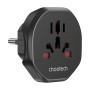 Перехідник мережевий EU – універсальна розетка Choetech PD5030 2500W 10A