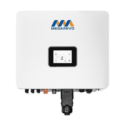 Гибридный однофазный инвертор для солнечных панелей 10kW Megarevo R10KL1DA-G2S 2 MPPT WiFi