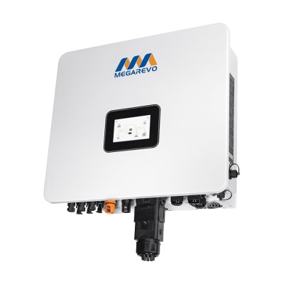 Гибридный однофазный инвертор для солнечных панелей 10kW Megarevo R10KL1DA-G2S 2 MPPT WiFi
