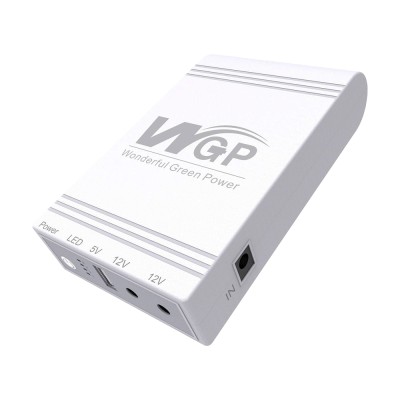 Джерело безперебійного живлення Mini UPS WGP UPS103C 16000mAh 5V/12V/12V, Li-ion 4*4Ah, для роутера та оптичного терміналу