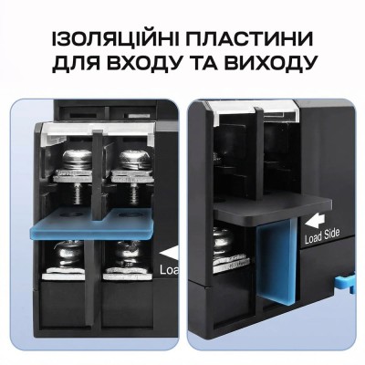 Автоматичний перемикач (АВР) під DIN-рейку TOMZN TOQ7/4P 125A 4 полюси