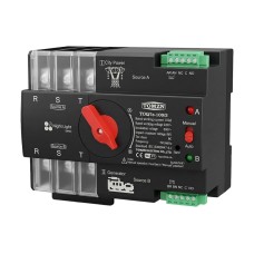 Автоматичний перемикач (АВР) під DIN-рейку з Wi-Fi TOMZN TOQ7e-100/3P 100A 3 полюси