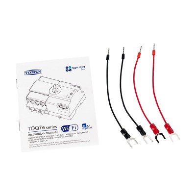 Автоматичний перемикач (АВР) під DIN-рейку з Wi-Fi TOMZN TOQ7e-125/4P 125A 4 полюси