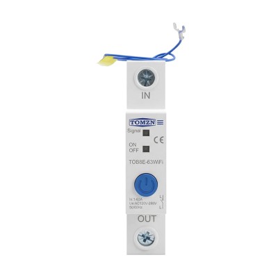 Розумний автоматичний вимикач з Wi-Fi (eWeLink) TOMZN TOB8E-63 63A
