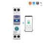 Умный автоматический выключатель Wi-Fi (Tuya) TOMZN TOB9S-63M 63A с мониторингом энергопотребления