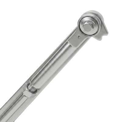 Дверной доводчик Dortec DT-65HA Silver 85-120кг с фиксацией дверей в открытом положении