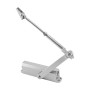 Дверной доводчик Dortec DT-65HA Silver 85-120кг с фиксацией дверей в открытом положении