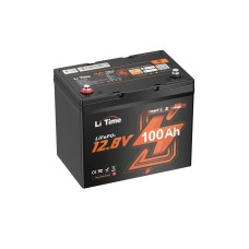 Акумуляторна батарея літій-залізо-фосфатна з Bluetooth 12.8В 100А*год LiFePO4 LiTime Group24 L12V100-100-GROUP24-BT-4-A70
