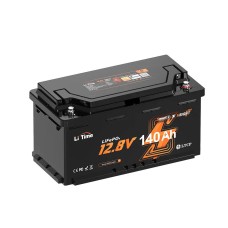 Акумуляторна батарея літій-залізо-фосфатна з Bluetooth 12.8В 140А*год LiFePO4 LiTime H190 L12V140-150-H190-BT-4-AC150