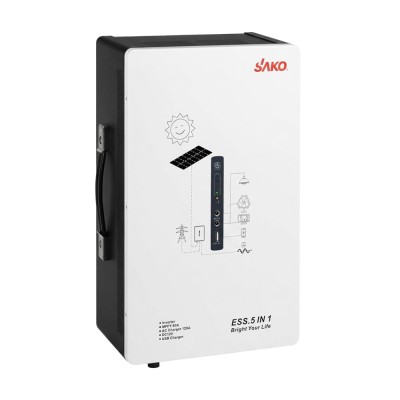 Cистема резервного живлення (інвертор та батарея) Sako Alpha-ESS-1000W/2KWh настінна. Потужність 1000 Вт, енергоємність 2009.6 Вт*год, LifePO4