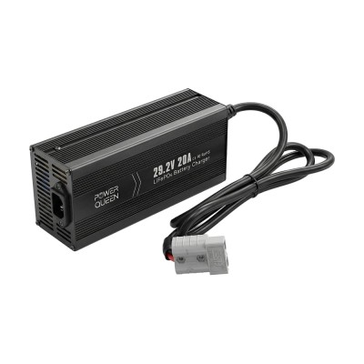 Зарядний пристрій для акумуляторних батарей LiFePO4 29.2V/20A Power Queen P24V20A-BCHA-MINI-X