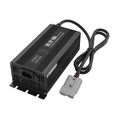 Зарядний пристрій для акумуляторних батарей LiFePO4 29.2V/20A Power Queen P24V20A-BCHA-MINI-X