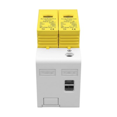 Обмежувач напруги TOMZN TOV1-20/2P 275V AC 10-20kA під DIN-рейку 2 полюси