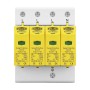 Обмежувач напруги TOMZN TOV1-20/4P 275V AC 10-20kA під DIN-рейку 4 полюси