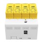 Обмежувач напруги TOMZN TOV1-20/4P 275V AC 10-20kA під DIN-рейку 4 полюси