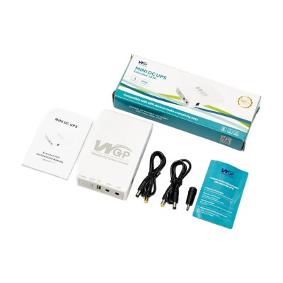 Джерело безперебійного живлення Mini UPS WGP UPS103C 20000mAh 5V/12V/12V, Li-ion 4*5Ah, для роутера та оптичного терміналу