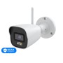 Комплект IP-відеонагляду з WiFi на 4 камери TVT TD-P0804W1-001: 4 циліндричні 4Mp WiFi IP-відеокамери + 8-канальний 8Mp WiFi IP-відеореєстратор
