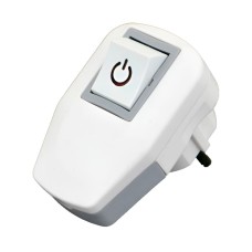 Вилка з заземленням, з вимикачем SETEL 16А, швидкий монтаж (B1131)