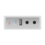 Комплект Mini UPS з блоком живлення: джерело безперебійного живлення Mini UPS WGP UPS103C 20000mAh 5V/12V/12V, Li-ion 4*5Ah, для роутера і оптичного термінала та блок живлення SPF-1202B 12V/2A (24W)