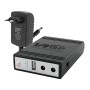 Комплект Mini UPS з блоком живлення: джерело безперебійного живлення Mini UPS WGP UPS1032 Black 10400mAh 5V/9V/12V, Li-ion 4*2.6Ah, для роутера і оптичного термінала та блок живлення SPF-1202B 12V/2A (24W)