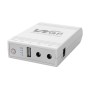 Комплект Mini UPS з блоком живлення: джерело безперебійного живлення Mini UPS WGP UPS103A White 10400mAh 5V/9V/12V, Li-ion 4*2.6Ah, для роутера і оптичного термінала та блок живлення SPF-1202B 12V/2A (24W)