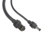 Кабель живлення та передачі даних 2 в 1 DC+Ethernet для Starlink Mini з перехідником Type-C 5м